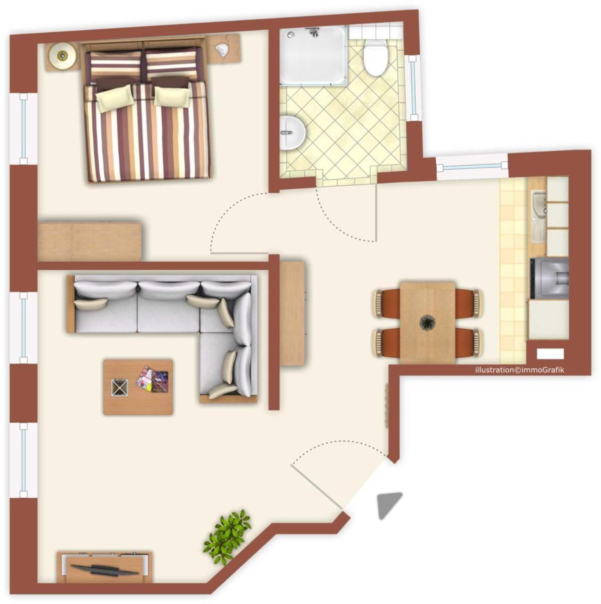 Appartement Haus Jantzen/Arkona à Rostock Extérieur photo